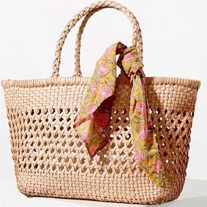 100% Leather Shira Tote Bag